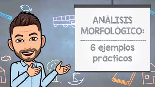 Análisis morfológico 6 ejemplos prácticos [upl. by Eural]