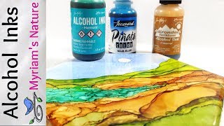 36 ALCOHOL INK  Getting Started  INFO  DEMOS  How to Use Alcohol Inks for Beginners [upl. by Irec]