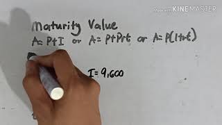 Maturity Value Easy Formula [upl. by Ydnarb]