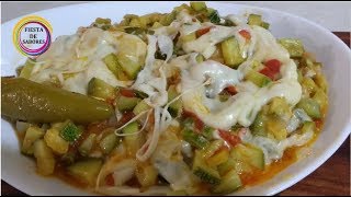 CALABACITAS GRATINADAS A LA MEXICANA [upl. by Atiuqin245]