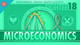 Marginal Analysis Roller Coasters Elasticity and Van Gogh Crash Course Economics 18 [upl. by Haduhey219]