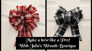 Bow Making Easy Bows Facebook Live Replay [upl. by Elaval497]