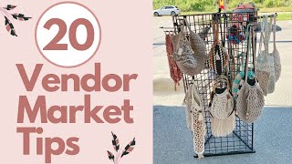 Top 20 Vendor Market Event Tips Plus Free Checklist [upl. by Amabelle]