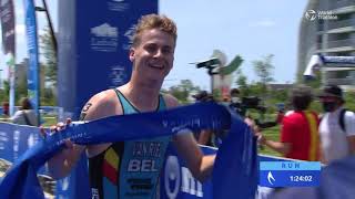 2021 World Triathlon Mixed Relay Olympic Qualification Event Highlights [upl. by Amiarom]