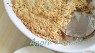 Apple Crumble  Easy recipe [upl. by Lux544]