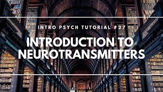 Introduction to Neurotransmitters Intro Psych Tutorial 27 [upl. by Ree]