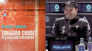 La previa de Coudet RC Celta  Getafe CF [upl. by Nibbor419]