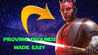 HOW TO 3 STAR THE MAUL MISSION II Proving Grounds [upl. by Asselim]