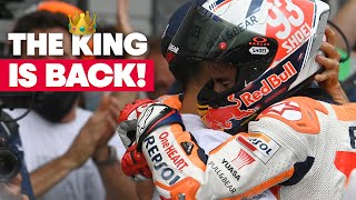 Marc Marquez Wins Again After 581 Days  MotoGP Germany [upl. by Tade]