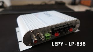 Lepy LP 838  Review and Setup 21 system [upl. by Ariew522]