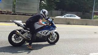 BrenTuning 200WHP 2015 BMW S1000RR Launch Control Testing [upl. by Wallford]