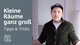 Kleine Räume einrichten  IKEA Tipps amp Tricks [upl. by Akimas]