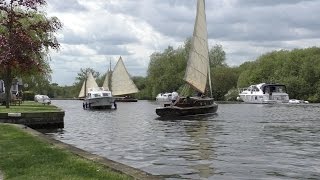 The Norfolk Broads around Horning amp Wroxham May 2016 [upl. by Wallinga]