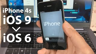 Downgrade iPhone 4s from iOS 936 to iOS 613 2021 [upl. by Ernaline]