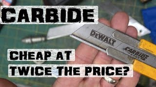 BOLTR DEWALT Carbide  Knife Blades [upl. by Wilhelm]