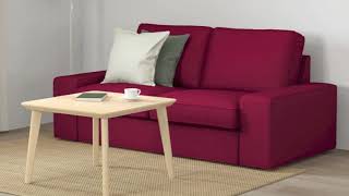 Ikea Sofa Kivik 2 Seat Assembly Timelapse [upl. by Shipley]