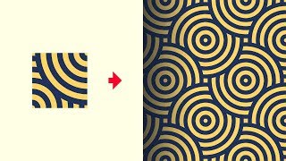 Create Seamless Background Patterns with Adobe Illustrator CC [upl. by Nileuqay]