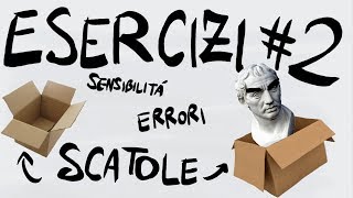 FISICA Esercizi 2  La SENSIBILITA La PROPAGAZIONE degli ERRORI le SCATOLE [upl. by Nodroj]