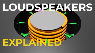 How do Speakers Work  ANIMATION [upl. by Eseekram]