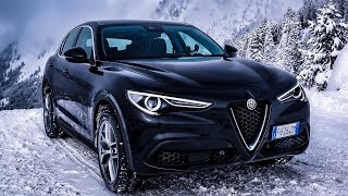 Alfa Romeo Stelvio 280hp  DRIVE amp SOUND 60FPS [upl. by Loughlin]