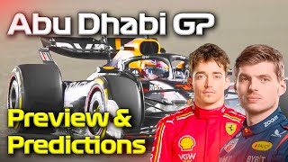 F1 2024 Abu Dhabi GP Preview and Predictions [upl. by Pastelki]