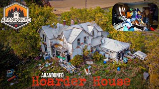 Abandoned Hoarder House With Everything Left Behind Floor to ceiling Explore 62 [upl. by Ffirahs]