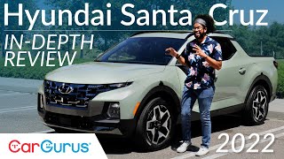 2022 Hyundai Santa Cruz Review A new kind of truck  CarGurus [upl. by Uliram]