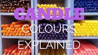 Candle colours explained [upl. by Vergil204]