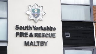 Maltby fire and police station goes live [upl. by Nwahsem466]