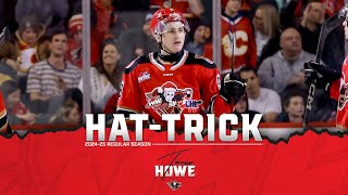 WHL HatTricks – Tanner Howe [upl. by Galateah60]