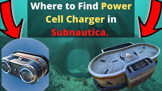 Where to find the Power Cell Charger in Subnautica [upl. by Feune527]