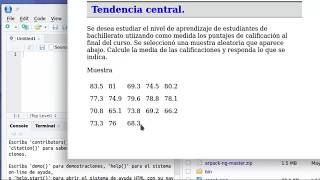 Estadística descriptiva usando Rstudio [upl. by Goldston]