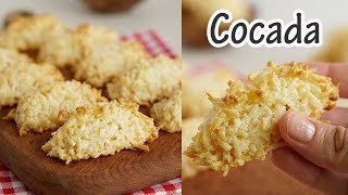 COCADA FÁCIL com 2 ingredientes I Receitas e Temperos [upl. by Nellie]