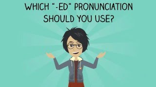 Pronunciation Past Tense Regular Verbs ed [upl. by Hennessy912]