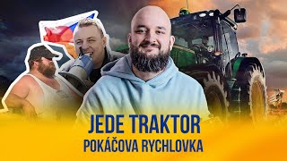 Jede traktor  POKÁČOVA RYCHLOVKA [upl. by Wake259]