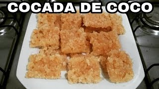 Cocada de Coco deliciosa fácil de fazer [upl. by Snowman785]