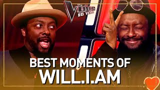 Our 10 FAVORITE moments of coach WILLIAM in The Voice [upl. by Eninaej]