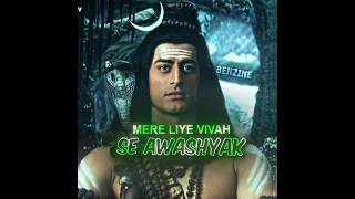 Devon ke Dev Mahadev EditShiv ji and Parvati Ji Edit  Charlie Puth Attention Slowedmahadev [upl. by Anelem93]