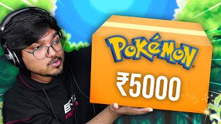 Rs5000 POKEMON MYSTERY BOX Unboxing [upl. by Dulcia]