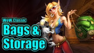 Classic WoW Bags amp Storage Guide [upl. by Ahsinan]