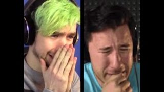 Saddest moments on YouTube JacksepticeyeMarkiplier [upl. by Lanevuj236]