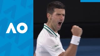 Novak Djokovic vs Daniil Medvedev  3rd Set Highlights [upl. by Sunday67]