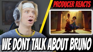 Producer Reacts to We Dont Talk About Bruno From quotEncantoquot [upl. by Anawek]