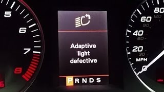 Audi Adaptive Lights FIX [upl. by Asined]