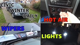 Winter Car Mods amp Fixes  Honda Civic Aerodeck Improvements [upl. by Edwina]