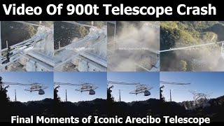 Analyzing Video Footage Of Collapse of Massive Arecibo Telescope [upl. by Zaneski943]