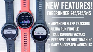 Quick Tips Garmin Forerunner 245745945 New Feature Explainer [upl. by Elyrrad782]