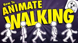 How to Animate Walking FlipaClip Tutorial for Beginners [upl. by Ylla819]