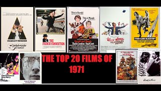 The Top 20 Films of 1971 [upl. by Anaerdna998]