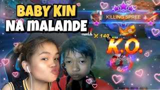 BABY KIN CRUSH SI BABY PUTIK Binugbog sa Chou MLBB [upl. by Lowrie630]